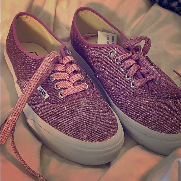pink vans size 8